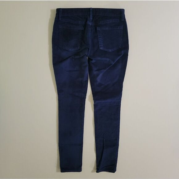 Gap Women's Navy Always Skinny Coupe Toujours Svelte Corduroy Pants - Picture 10 of 10
